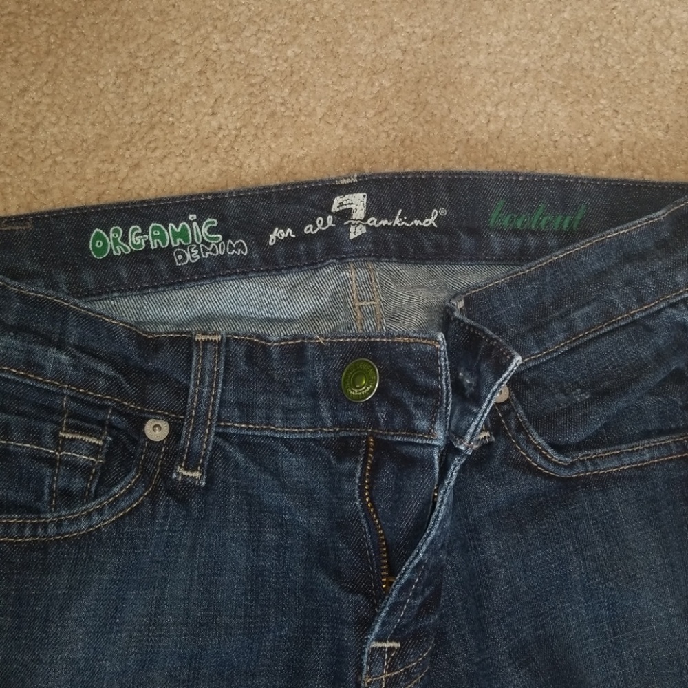 7 For All Mankind Bootcut Jeans, Size 26
